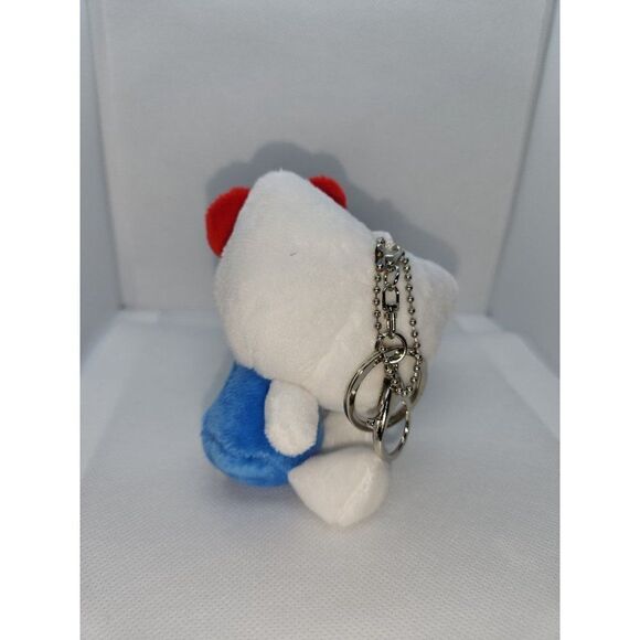 New! Sanrio Miniso Hello Kitty 4.5 " Plush Bag Clip Key Ring Bag Charm (3) Way C - Picture 2 of 2